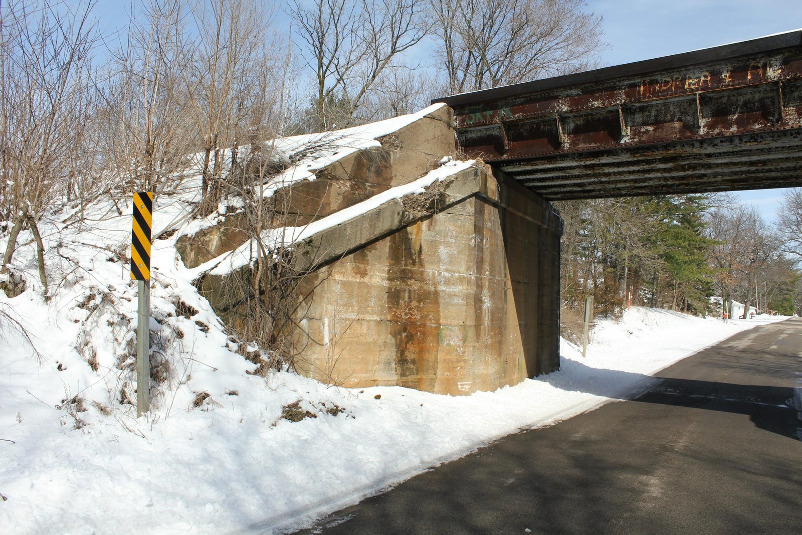West abutment